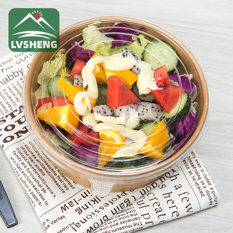 Salad Bowl com tampa para saladas frescas