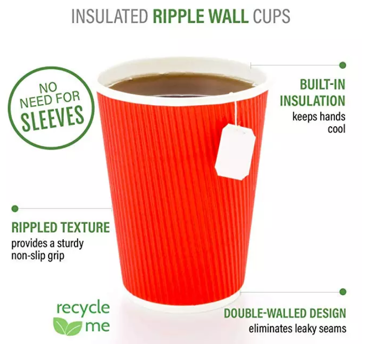 Quanto você sabe sobre xícara de café de papel, como xícaras de ondulação?