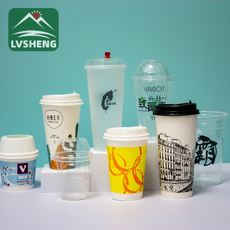 O melhor personalizar o logotipo de levar uma xícara de café com embalagem