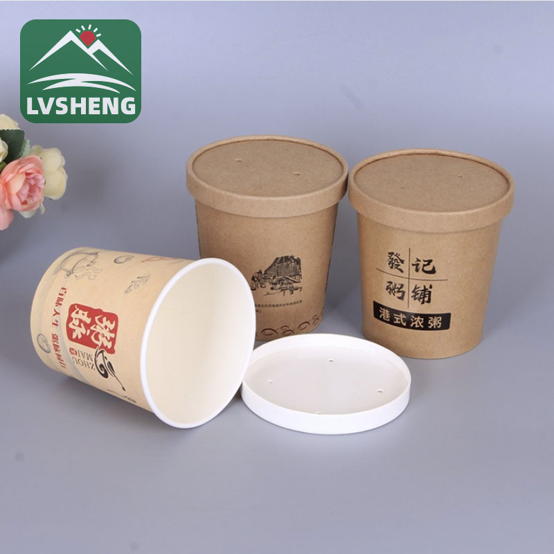 Copos e tigelas biodegradáveis