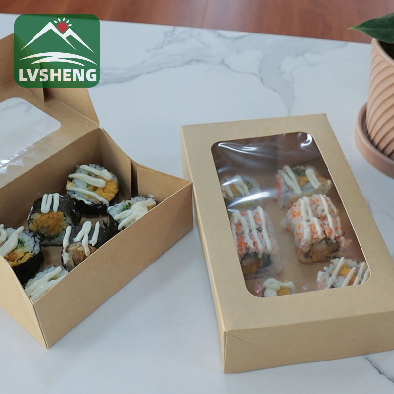 Lanches descartáveis ​​ecológicos