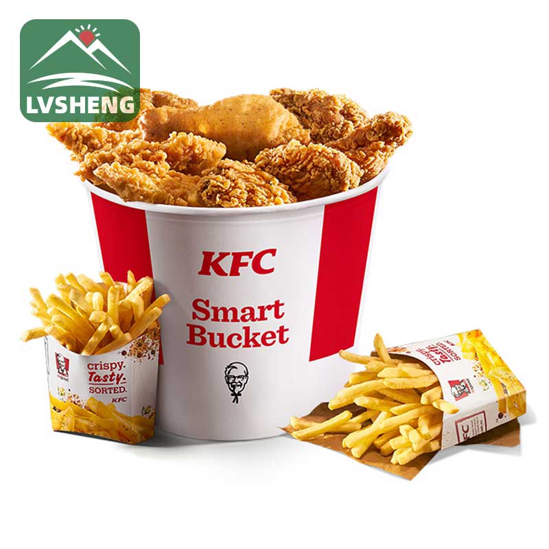 Balde de papel Kfc